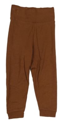 Skořicové lehké tepláky Kuniboo