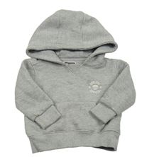 Sivá mikina s výšivkou a kapucňou Soulcal