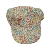 Béžovo-farebná kvetovaná šiltovka George