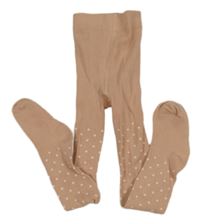 Starorůžové punčocháče s puntíky Primark