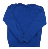 Kobaltově modrý sveter St. Bernard