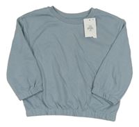 Nové - Svetlomodrá oversize mikina Primark