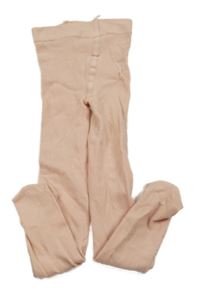 Světlerůžové punčocháče H&M