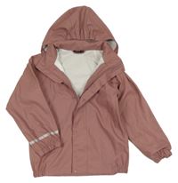 Staroružová nepromokavá bunda s odopínacíá kapucňou Name it