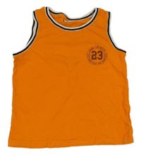 Oranžové tielko s číslom LC Waikiki