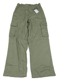 Nové - Khaki cargo rifle Primark