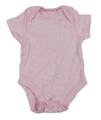 Svetloružové kvietkovane body F&F