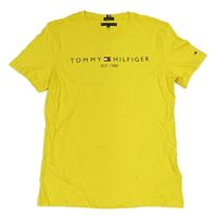 Žlté tričko s logom zn. TOMMY HILFIGER