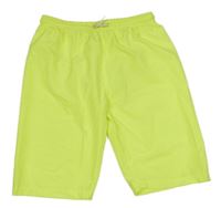 Neónově žlté plážové kraťasy ZEEMAN