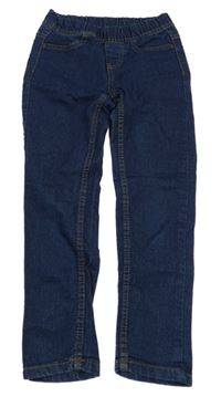 Tmavomodré rifľové džegíny Y.F.K.