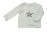 Bílé triko s hvězdou Noppies