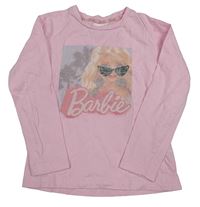 Ružové tričko s Barbie