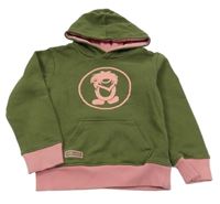 Khaki mikina s trollem a kapucí TrollKids