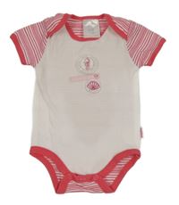 Bielo-farebné body s nášivkami