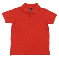 Červené polo tričko