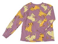Staroružové tričko so Simbou a Nalou Disney