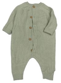 Světlezelený pletený overal George