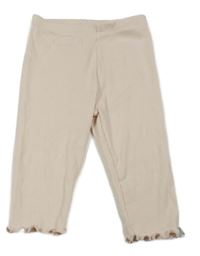 Smotanové rebrované legíny Liegelind