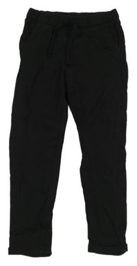 Čierne ľahké tepláky H&M