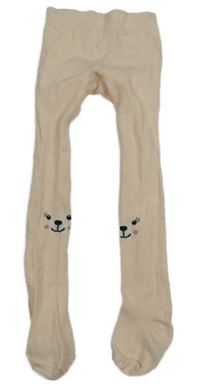 Pudrové punčocháče s čumáky 