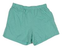 Zelené pyžamové kraťasy 