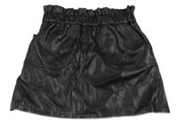 Čierna koženková sukňa Primark