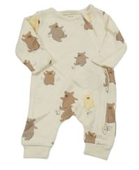 Smetanový overal s medvídky M&S