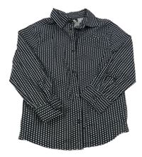 Tmavomodro-bílá košile s hvězdami H&M