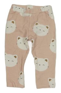 Ružové legíny s kočičkami Mayoral