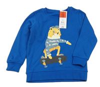 Nové - Tmavomodrá mikina s gepardem George