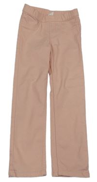 Svetloružové džegíny H&M