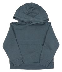 Šedomodrá mikina s kapucňou H&M