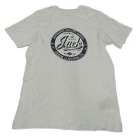 Biele tričko s logom Jack & Jones