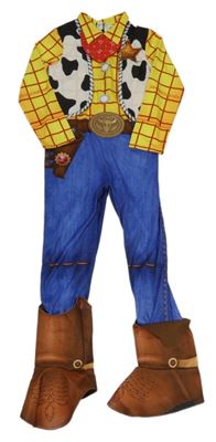 Kostým- žluto-modrý overal Toy Story George