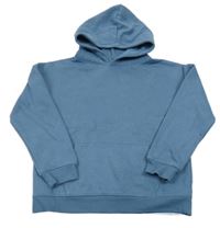 Modrá mikina s kapucňou