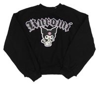 Čierna oversize mikina s Kuromi H&M