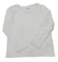 Bílé triko H&M