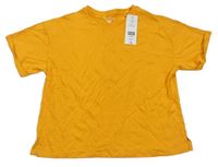 Oranžové oversize tričko F&F