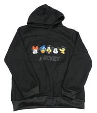 Černá mikina s Minnie a kamarády 
