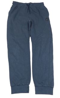 Modrošedé tepláky s potlačou F&F