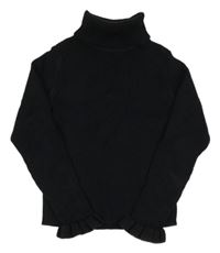 Čierny svetrový rolák Matalan