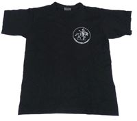 Čierne tričko s potlačou