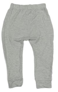 Sivé úpletové baggy tepláky George