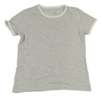 Svetlosivé melírované tričko Primark