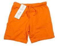Oranžové bavlnené kraťasy F&F