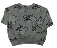 Sivá oversize mikina s Pudsey George