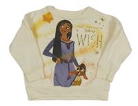 Smetanová oversize mikina Wish George