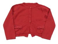 Červený prepínaci crop sveter George