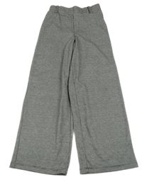 Čierno-biele kockované culottes nohavice Zara