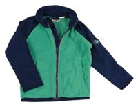 Zeleno-tmavozelená fleecová prepínaci mikina Lily & Dan